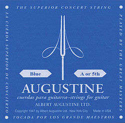 Augustine blau A 5 Einzelsaite  