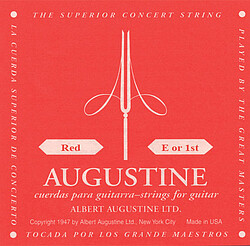 Augustine Classic rot Einzelsaiten *  