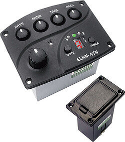 Belcat Elan 4TN Preamp mit FND Tuner  