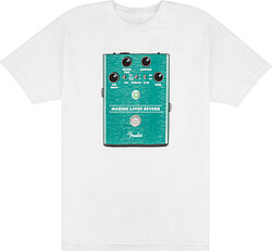 Fender® Marine Layer Reverb Tee wh. L  