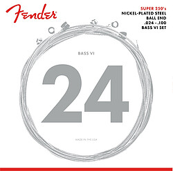 Fender® Strings Super250 Bass VI 024/100 