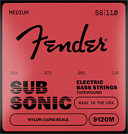 Fender® Subsonic 9120 Nyl.tape 058/110 