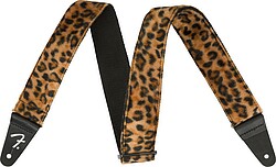Fender® Wild Leopard Print Strap 2"  