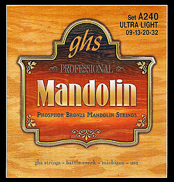 GHS A 240 Mandolin Ph. Bronze 009/032 