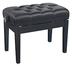 K & M 13963 Klavierbank hydr. bk pol. KL 