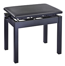 K & M 13992 Klavierbank schwarz  
