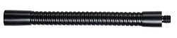 K & M 22260 Schwanenhals, 15cm, schwarz  