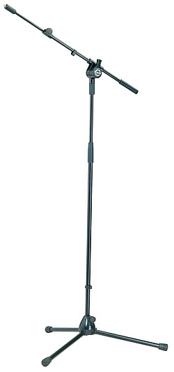 K & M 256 Mikrofonstativ schwarz  