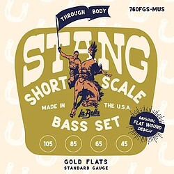 La Bella 760FGSMUS Stang gold fl 045/105 