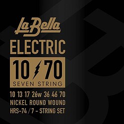 La Bella HRS-74, 7-string 010/046+070 