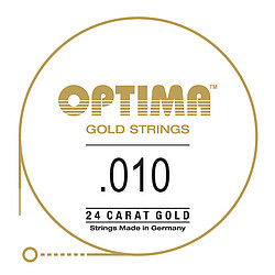 Optima gold Einzelsaite 010  
