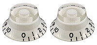 AP PK 0140-​025 LP Knöpfe (2) bell weiß  