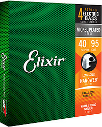 Elixir Bass Nickel Nanoweb Electric *  