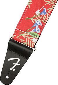 Fender® Hawaiian Strap red floral 5cm  