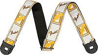 Fender® QuickGrip Lock End Strap wh/​y/br 