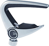 G7th Newport Capo Acoustic, silver  