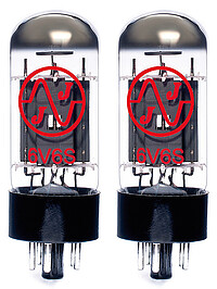 JJ Röhre 6V6S matched pair (2)  