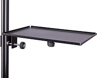 K & M 12222 Ablageplatte, schw. Struktur 