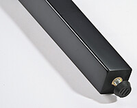 K & M 13923 Klavierbank, schw. matt KL  