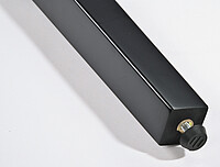 K & M 13955 Klavierbank/Fach bk matt Vel 