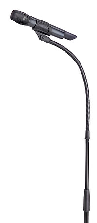 K & M 22290 Schwanenhals, 60cm, schwarz  