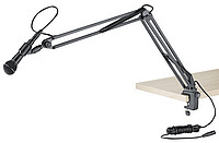 K & M 23850 Mikrofonarm schwarz  