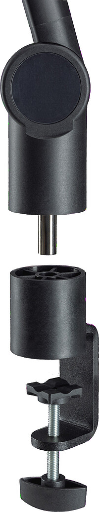 K & M 23868 Mikrofonarm, schwarz  