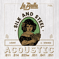 La Bella 710 Silk & Steel Acoustic *  