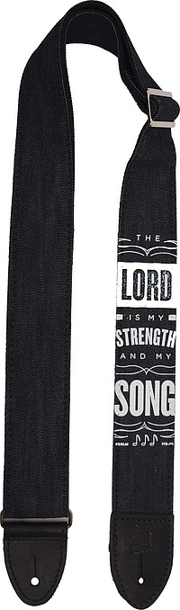 LM Gitarrengurt Sacred Denim SD-​2 schw.  